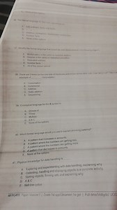 The formal language for the basic operations are:A. Add, subtr... | Filo