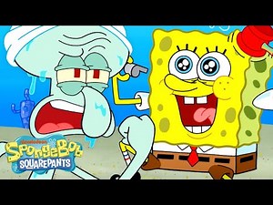 SpongeBob Ruining Squidward's Day for 30 Minutes Straight 😤 | @SpongeBobOfficial