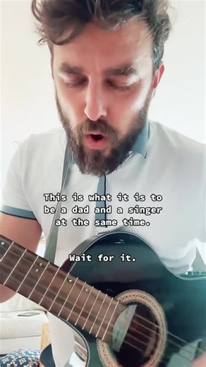 Being a dad and a singer… #dad #family #reggaelive