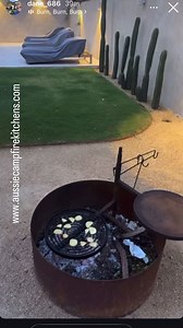 What a backyard with the @aussiecampfirekitchens gear 🙌🔥 | Aussie Campfire Kitchens