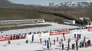 Sportschau Wintersport: Biathlon-Weltcup: Die Staffel der Frauen im Re-Live