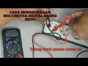 Tutorial on How to Use the ANENG SZ308 Digital Multimeter: Easy to Use & Understand