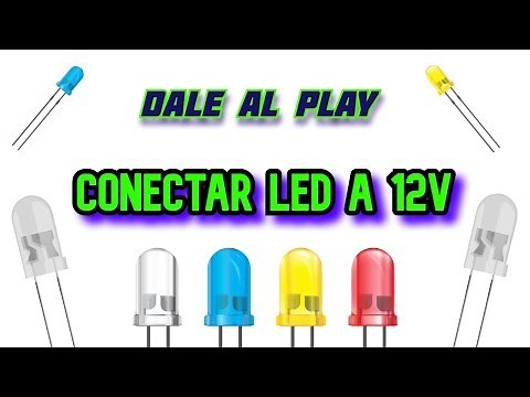 Connect LED to 12v "resistance calculation" Step by step. Easy to do.