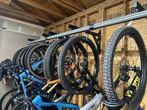 Stashed SpaceRail Bike Storage System Review - Premium...
