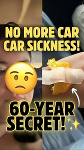 Stop Motion Sickness with an Orange! 🍊✨ #TravelHacks #Shorts Ever feel nauseous on road trips? 🚗🤢 This 60-year-old secret uses nothing but an orange peel and a bandage! The citrus oils (limonene) act as a natural aromatherapy sedative, while the bandage keeps the scent close to your pulse point for continuous relief. No more dizzy car rides! 🍊✨ ​In this video: ​How to use orange peels for motion sickness. ​The DIY travel hack for car and sea sickness. ​Natural nausea relief that actually wor