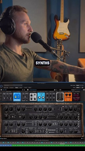 3 comments | Layering Synths: Knifonium + ANA2 !!  #synth #rock #knifonium #ana2 #logicprox #audioengineer #musicproducer #studiolife @pluginalliance @sonicacademy | Oliver Charles | Facebook
