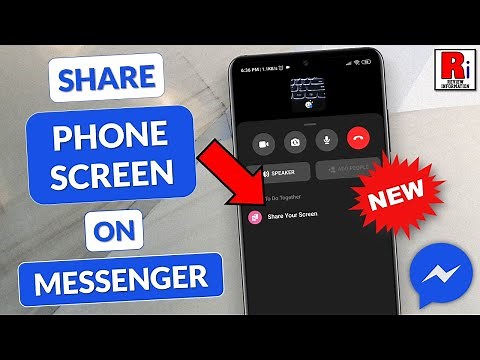 How to Share Your Phone Screen on Facebook Messenger || New Feature
