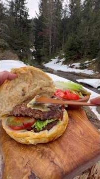 Traditional Meat Cooking in the Mountains | Outdoor Village Life#outdoorcooking #cooking #viralvideo