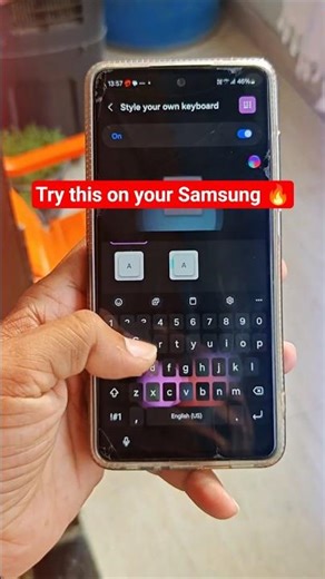 Try this ✅ Samsung Good Lock 🤯 Keys Cafe feature #shorts