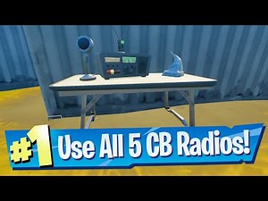 Use CB Radio Location - Fortnite (Foreshadowing Quest)