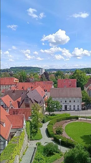 Blick auf die Stadt Biberach an der Riß