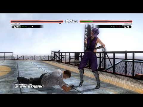 Dead or Alive 5 Last Round - Online Match #9 (Reverse Ryona)