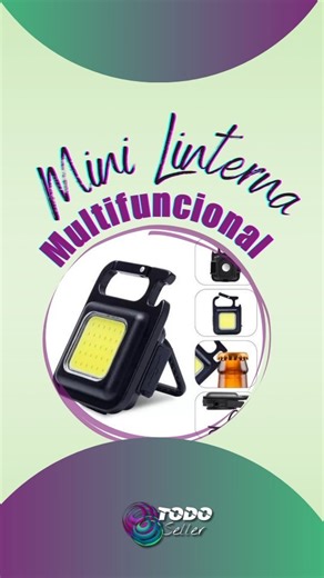 ¡Ilumina tu Día con Nuestra Mini Linterna Recargable Multifuncional! Presentamos este práctico accesorio que combina varias funciones en un diseño compacto y portátil. Perfecta para llevar a todas partes como llavero o herramienta. Características: - Linterna recargable de alta potencia - Múltiples modos de iluminación - Función de destapador de botellas - Diseño ligero y resistente Precios: - Unidad: $2.5 - A partir de 5 unidades: $2 cada una Esta mini linterna es ideal para: - Iluminar en situ