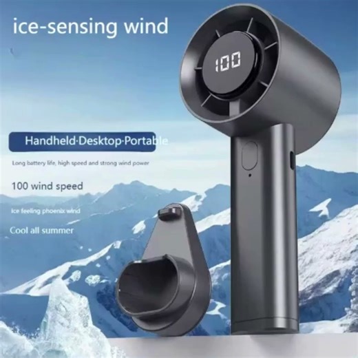 Mini Handheld Fan with Rechargeable Battery