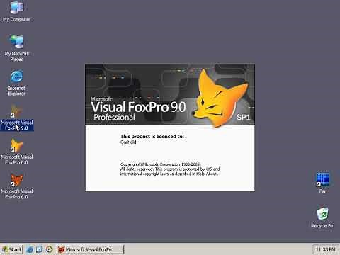 Learn Visual FoxPro @ garfieldhudson.com - Basic Reporting - Pt. 2 (Lesson 22 of 30)