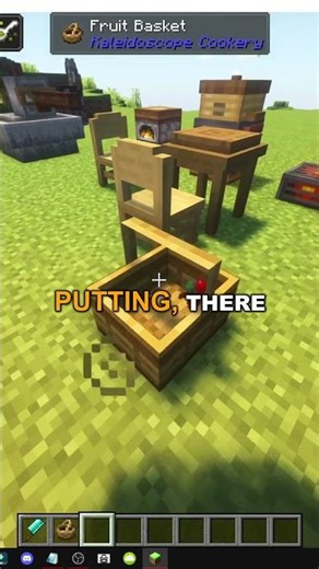 HOW TO USE THE FRUIT BASKET IN MINECRAFT Kaleidoscope Cookery