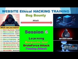 6 – Mastering Burp Suite: Brute Force & Fuzzing Attacks for Web Application Testing
