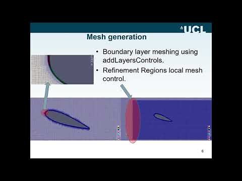 Hydrofoil cavitation (Nicolaos Charalambous, UCL)