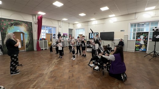 Northern Counties School celebrate Black and White Day ahead of Newcastle United’s Carabao Cup final