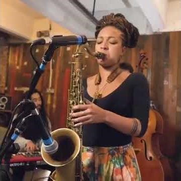 Nubia Garcia ladies and gentlemen... #vibes #jazz #music