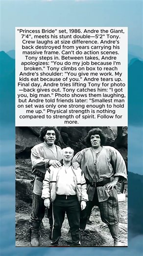 The Smallest Man on Set