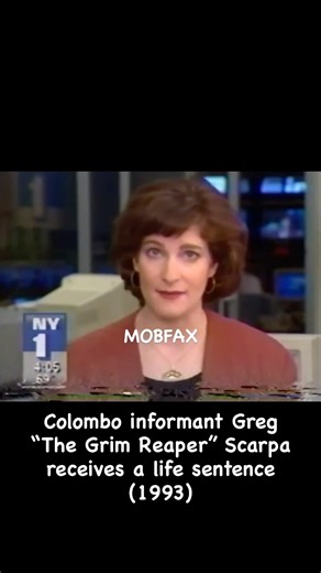 Colombo informant Greg “The Grim Reaper” Scarpa receives a life sentence (1993)