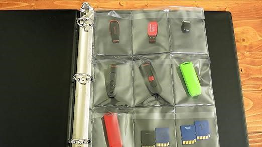 Organizing flash drives and memory cards