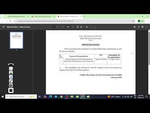 SSC JE CBT-2 Exam Date Out 2025 | Exam Date Out | Paper-2 Big Update | Avnish sir | everexam