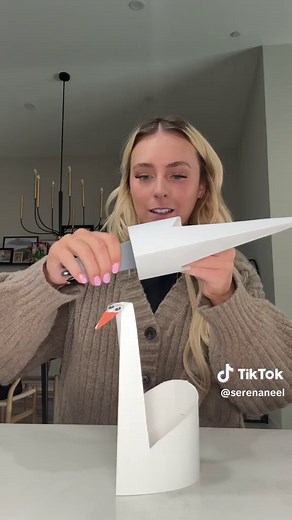 How to Make a Giant Paper Swan with Small Swans