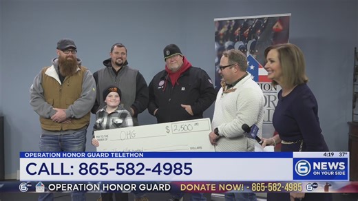 $2,500 donated by IBEW Local 760