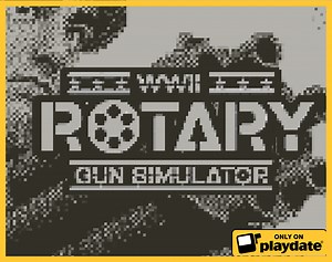 Rotary Gun Simulator WW2 (for Playdate) - 20% Discount by batme