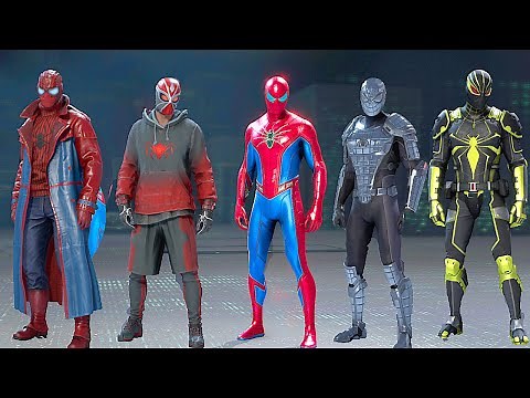Marvel's Avengers ALL Spider-Man Suits