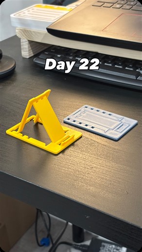 Less Design | 22/365. Pholder the Phone Holder! #product #ideas #3dprinting #engineering #bambulab Should I do an idea poll from followers? | Instagram
