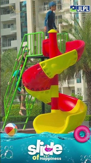 The Slide of Happiness at the Olympic Size Swimming Pool at Falcon View