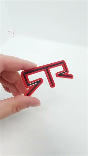 Ford Mustang RTR 2025+ Radiator Grille Emblem – Custom Acrylic BadgeDescription
