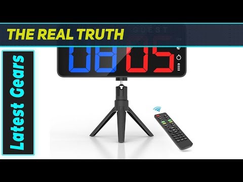 ANJANK 11'' Digital LED Scoreboard: The Ultimate Game-Changer!