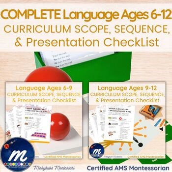 Montessori Language CHECKLIST Lower Upper Elementary (Ages 6–12) 6-Year Scope