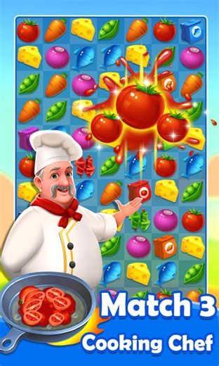 Baixe Yummy Swap - Chef Cooking & Ma no PC | Oficial GameLoop