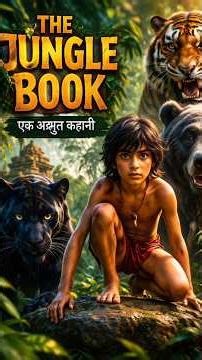 The Jungle Book Shorts | Mowgli & Friends Adventure 🐻🐍 | Kids Story in Hindi #shorts#youtubeshorts