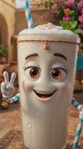 लस्सी हूँ 🥛 | गर्मी में ठंडक देने वाला ड्रिंक ♥️👍#lassi#garmi#shortsvideo #foryou#viralvideo#aivideo