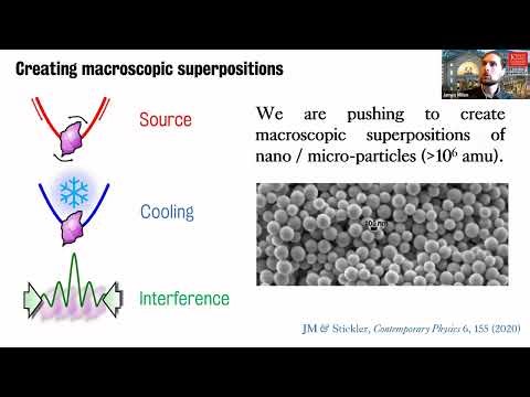 2022_06_02 James Millen: "Quantum Experiments with Microscale Particles"