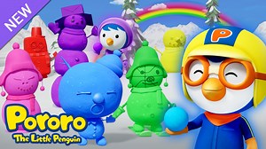 48K views · 310 reactions | The white snowman friends are jealous of the blue, green, purple, pink, and colorful Pororo friends! Let's throw colored snowballs at your snowman friends and turn them into pretty, colorful creatures! Subscribe for more videos for kids: https://www.youtube.com/channel/UCAmia3u27mHY-Y6c-lwakAQ | Pororo the Little Penguin | Facebook