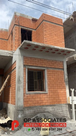 Soil solid laterite interlocking bricks house construction #mudbrick #eco #interlockingbrick #cseb
