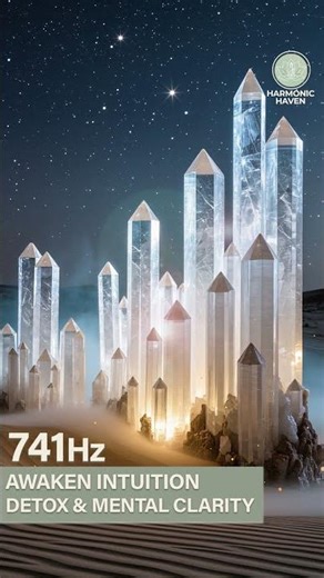 741Hz Quartz Crystal Power ✨ Detox & Energy Cleansing