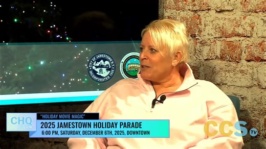 Downtown Jamestown is getting ready for the 2025 Holiday Parade, set for December 6th, celebrating “Holiday Movie Magic” with lights, music, and community spirit. #JamestownNY #HolidayParade #CCSTV #CHQInView #HolidayMovieMagic #CommunityEvents #DowntownJamestown | CCS TV