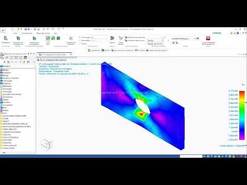 Cómo simular la fuerza en solid edge