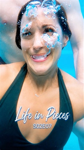 Life in Pieces — Why This Pool Lesson Is The Absolute Funniest Scene In The Whole Show! #shorts