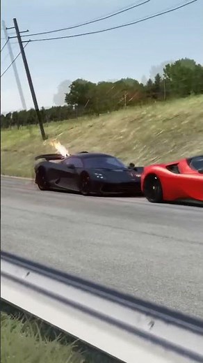Aston Martin vs Ferrari SF90 Stradale #shorts #astonmartin #ferrari #supercars #racing #car