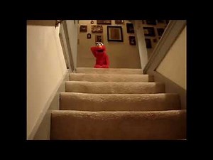 Elmo Falls Down The Stairs
