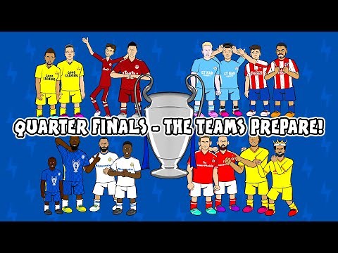 442oons PREVIEW of the UCL Quarter Finals!